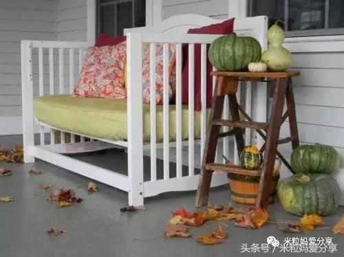 旧婴儿床的12个创意改造,旧婴儿床改成收纳架