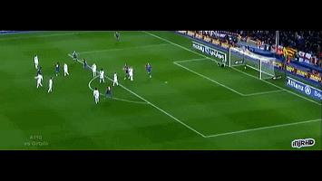 足球绝代双骄之——梅西——球门颤抖吧！