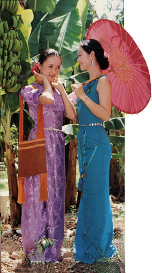 傣族服装和泰国服饰看着差不多实有大差异能够区分五个以上细节的不同你就是时尚达人