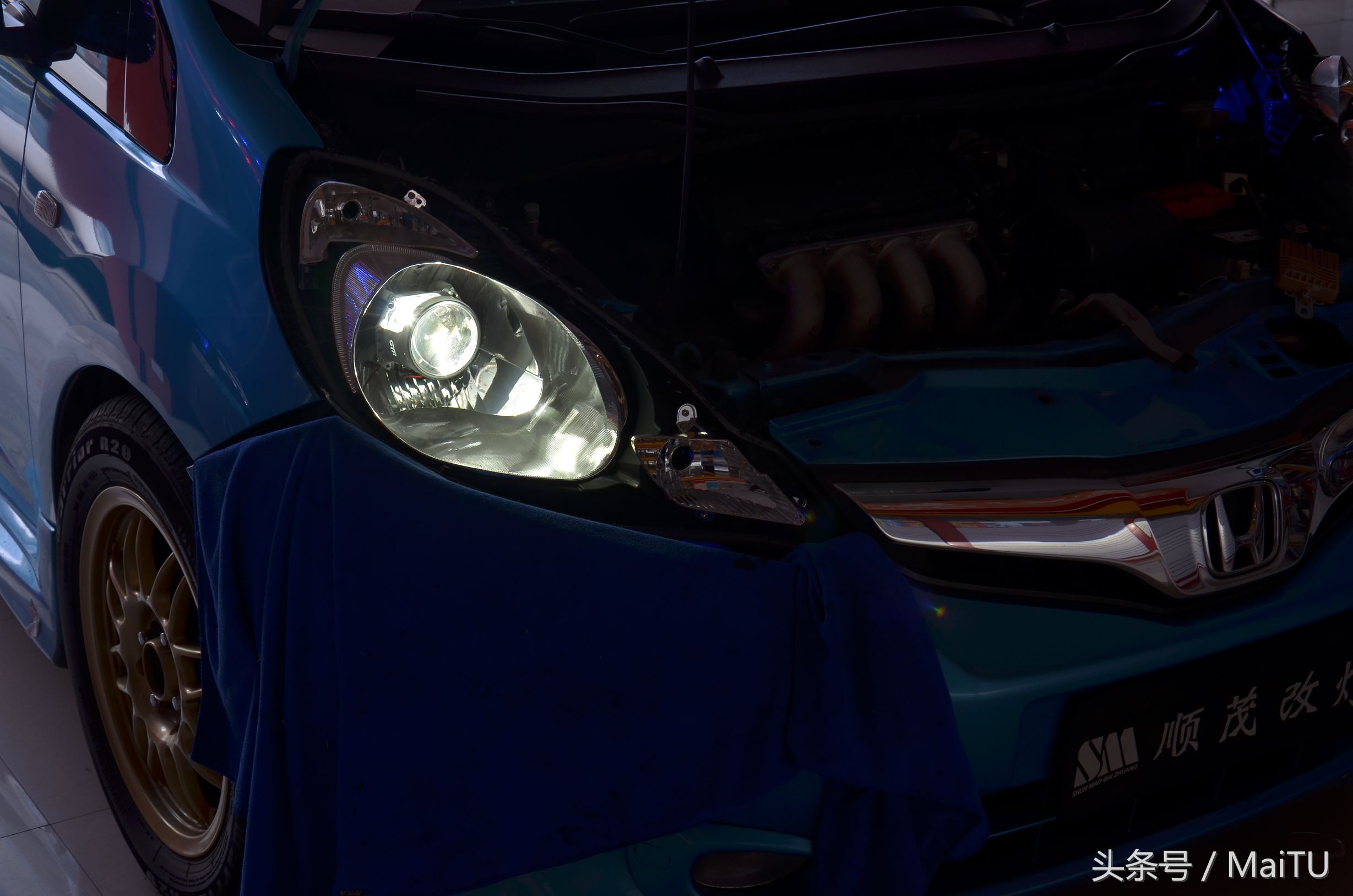 日系车矩阵式大灯,日系车大灯更换价格表