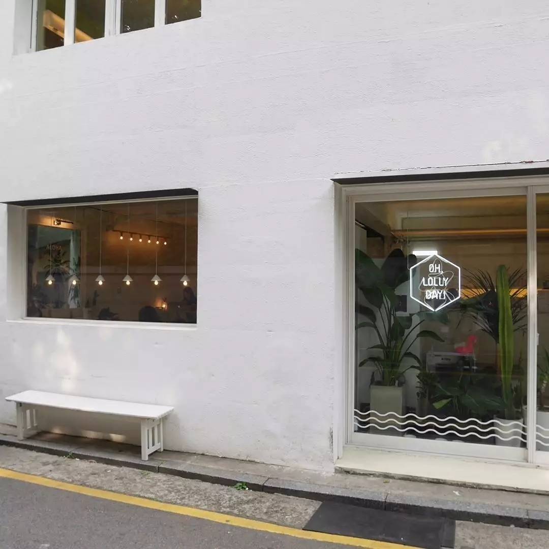 那些爱晒照片的女人,韩国好看的咖啡馆拍照