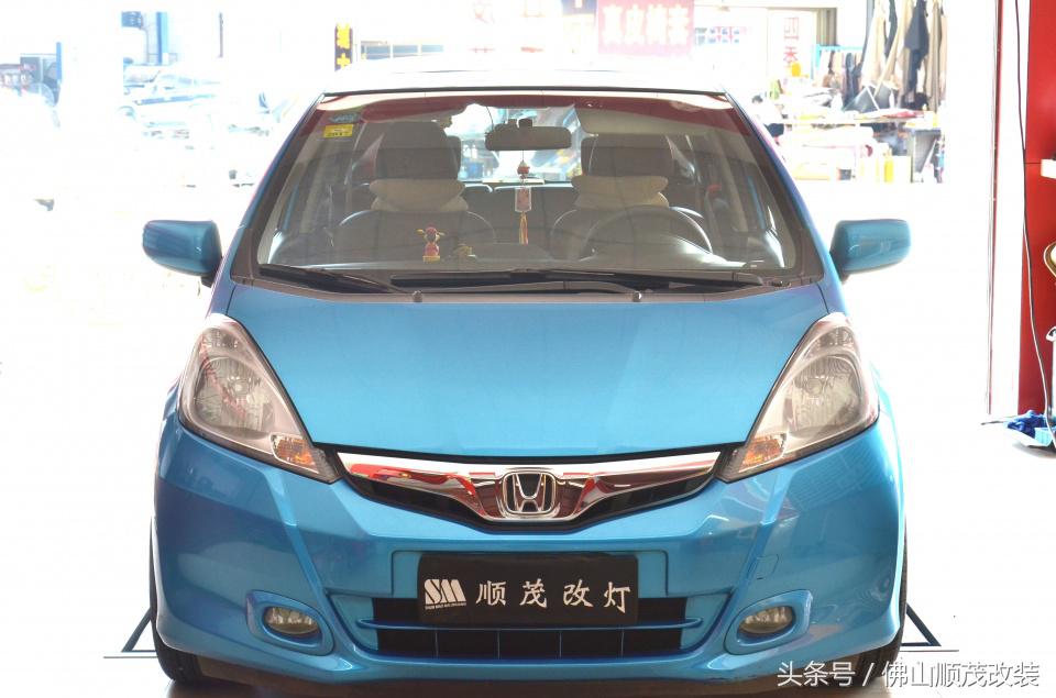 17款飞度改装大灯,12款飞度中网改装