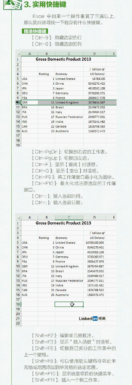 excel必备100个常用技巧,excel新手必学10个常用小技巧