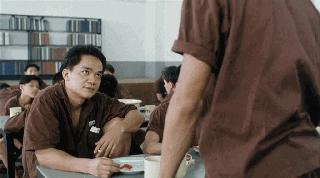 年轻时候的周润发监狱风云,发哥致敬当年监狱风云