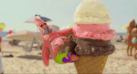 这么热的天你还不来吃冰淇淋吗,天气这么热还不来个清爽的冰淇淋