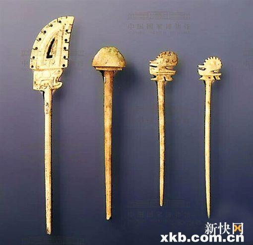 古代戴在额前的头饰,古人头上戴的头饰叫什么