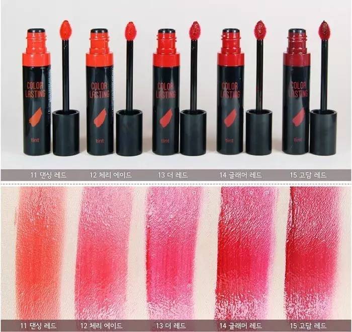 夏日必备口红试色list,夏天素颜必备10支口红