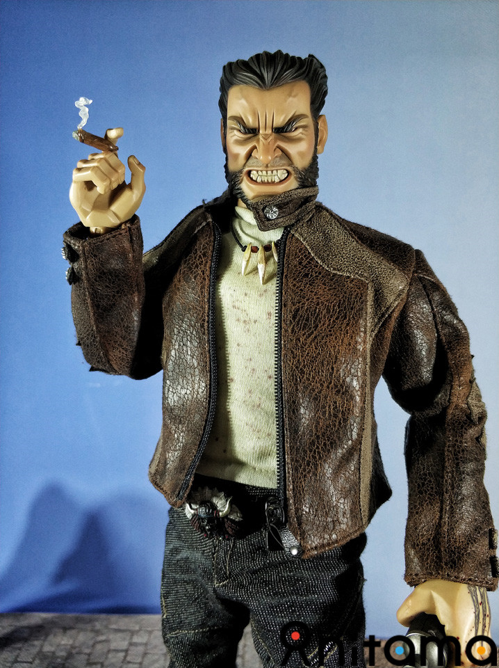 黑道金刚狼-黑帮王国1/6方块5幽灵狼套装测评