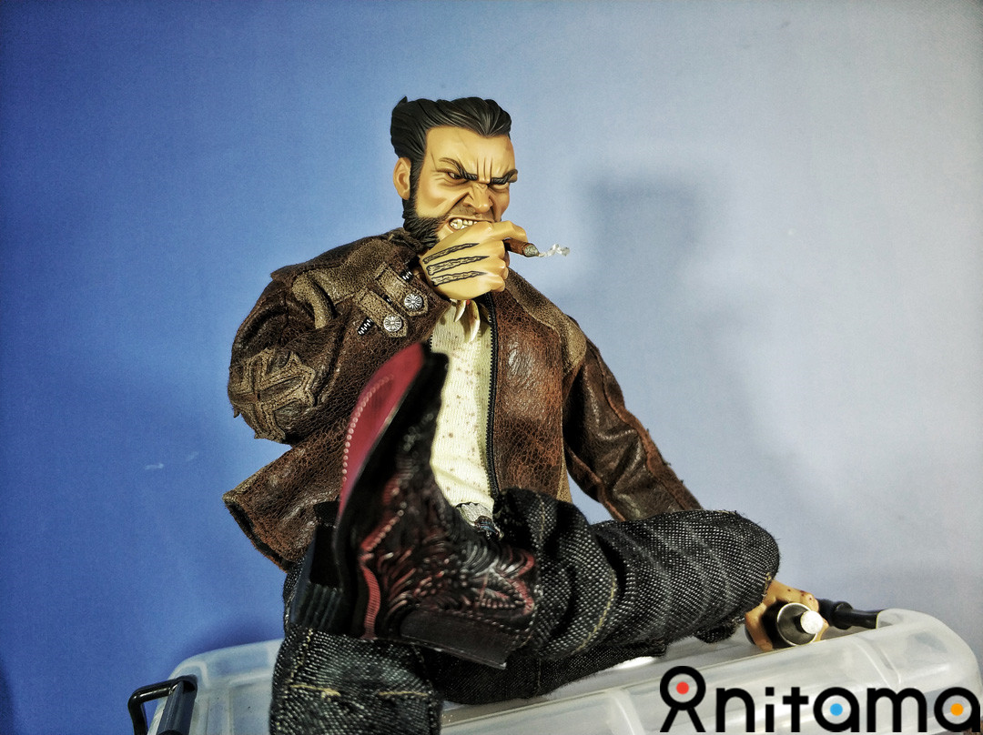 黑道金刚狼-黑帮王国1/6方块5幽灵狼套装测评