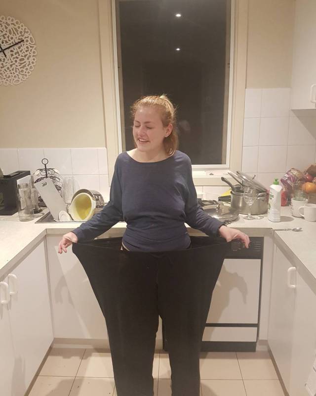 从132斤美女减肥到80斤,减肥成功后逆袭变网红