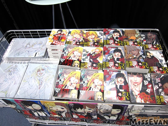 狂赌之渊AnimateOnlyShop举办“构思草图、动画画板展示、摄影区”