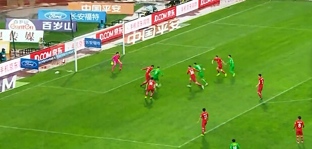 延边对伊尔马兹斯蒂夫破门,国安延边上演八球