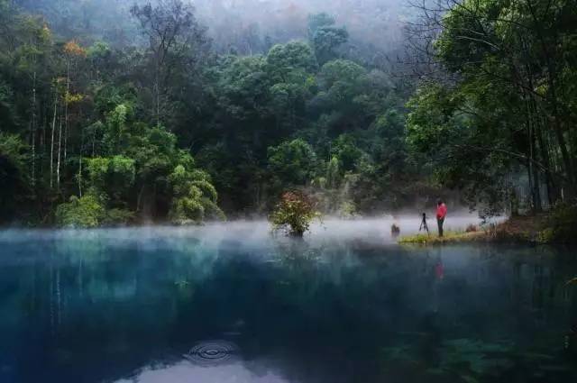 贵州风景区荔波小七孔,贵州黔南荔波佳荣镇景区
