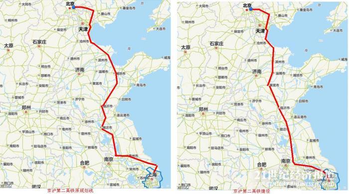 京沪高铁沿线主要站点及城市规模,京沪第二通道江苏段