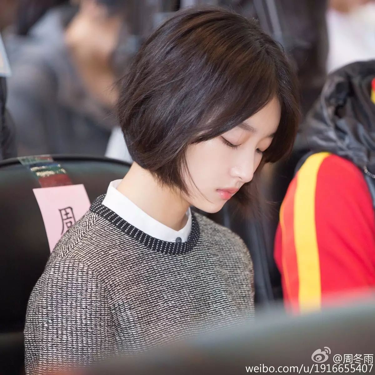 中长发也能扎的杨紫同款短发发型,短发杨紫同款发型