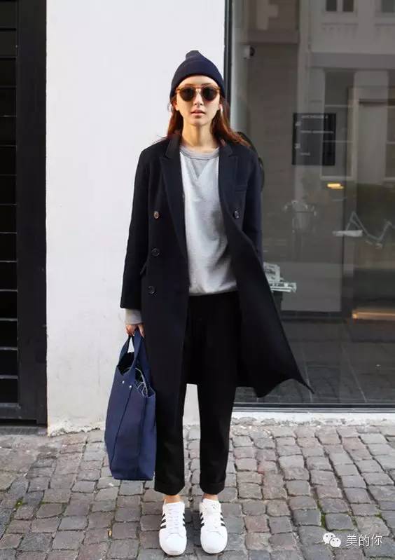 九分裤运动鞋初秋时髦舒适最佳cp,休闲九分裤配高帮运动鞋