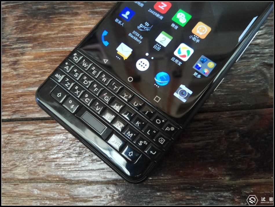 黑莓keyone滑盖,黑莓keyone测评王自如