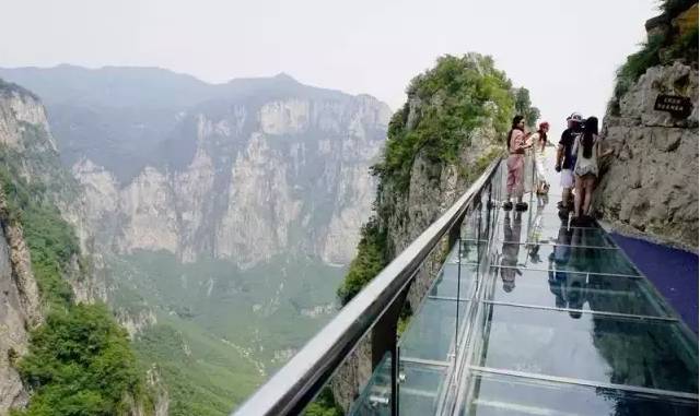 洛阳玻璃栈道一日游,洛阳木桑岭玻璃栈道