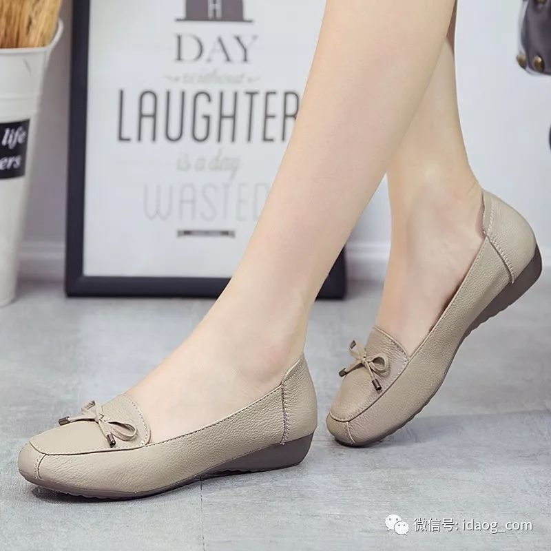 秋季一脚蹬真皮皮鞋,真皮秋季男士皮鞋