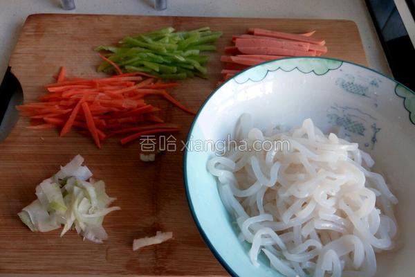 魔芋清炒,清炒魔芋丝家常做法