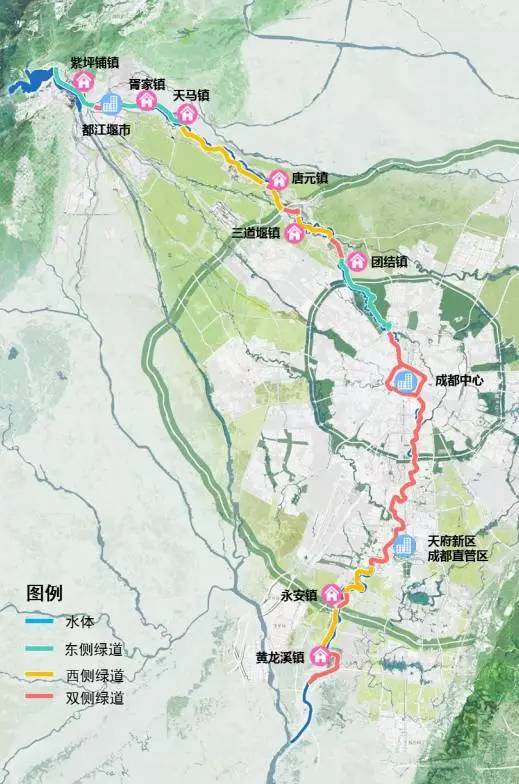 天府绿道风景图片,天府绿道和锦江绿道是一条路吗