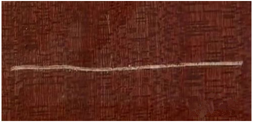 红木家具用砂纸打出划痕来了,红木家具漆面划痕怎么修复