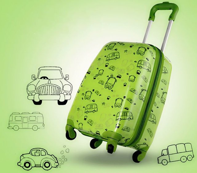 领着孩子去玩的旅行箱,送给孩子一个行李箱