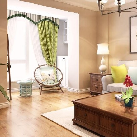 97平美式风格装修全屋效果图,小资混搭风美家