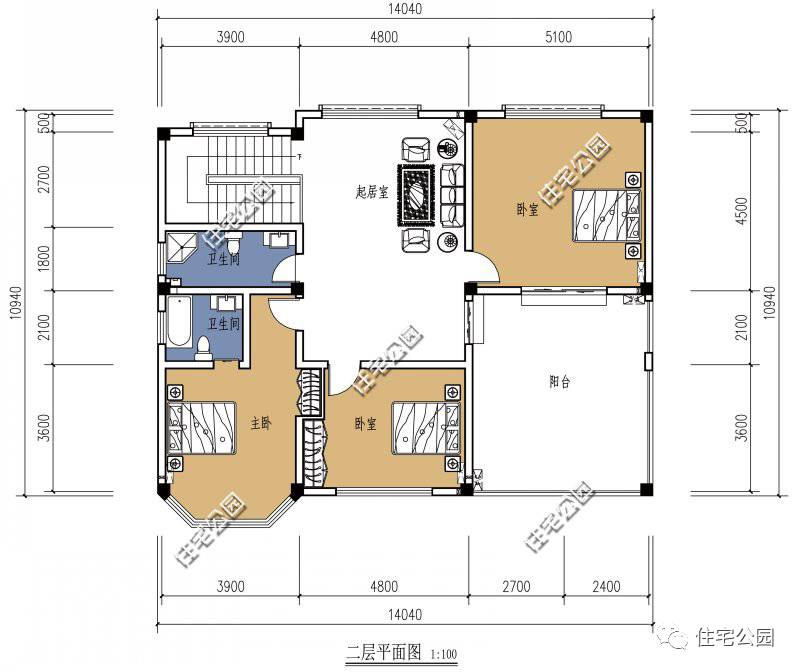60套农村别墅设计图轻钢三层,60套农村中式别墅设计图