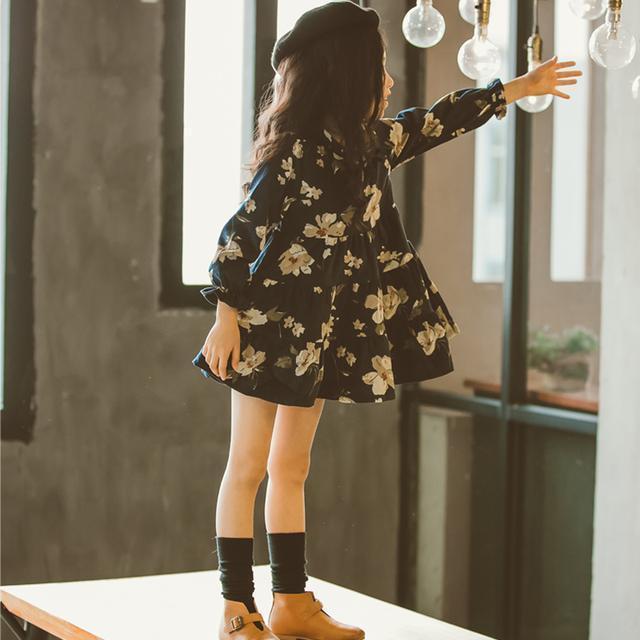 女童连衣裙夏装新款洋气中大童,童装女童秋冬最新款连衣裙