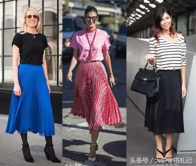 穿不好还不是你没买对？！百褶裙必知123都在这了