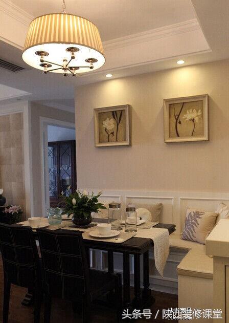 120平米美式轻奢小窝,现代简约美式小窝