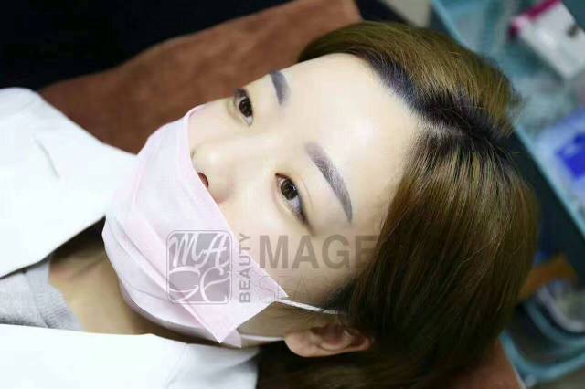 雾眉如何定边框,眉毛边框怎么画整齐