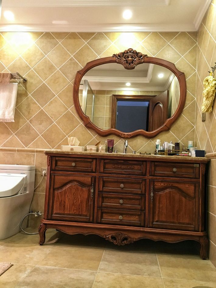 105平美式风格高档大气的温馨之家,每一处细节都透露着奢华