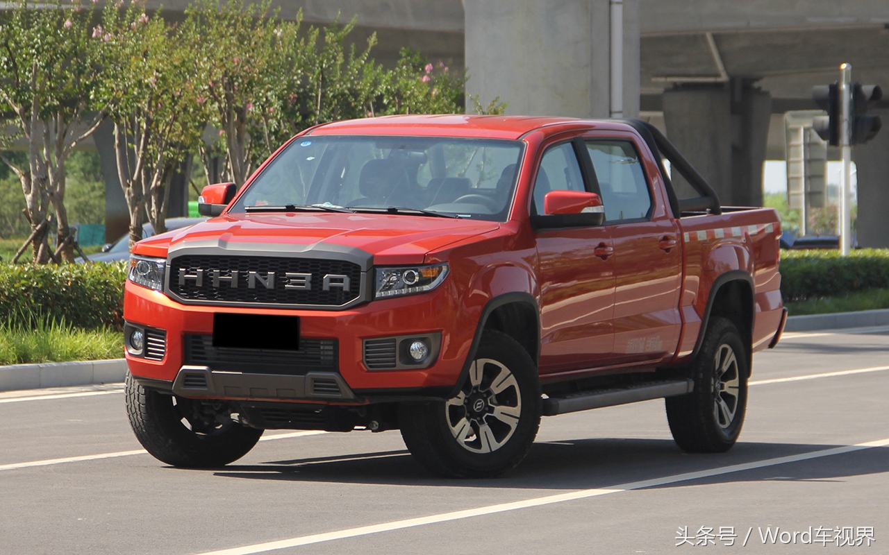 国产猛禽皮卡黄海n3尺寸,黄海n3皮卡2.4t汽油和猛禽对比