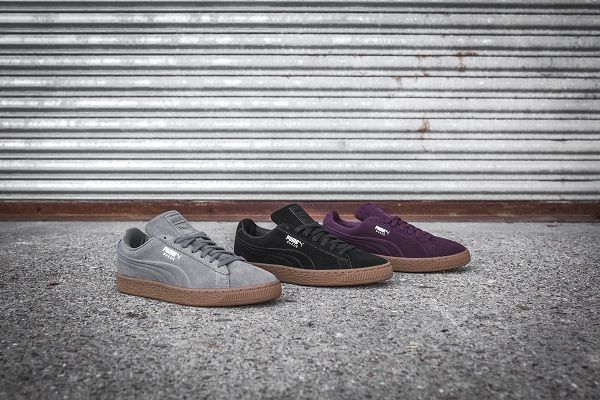 pumasuedeclassic黑色板鞋穿搭,PUMA复古板鞋