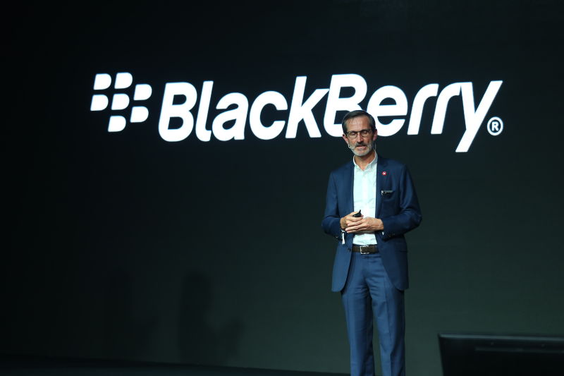 黑莓KEYone正式登陆中国,全球总裁Alain对话资深莓友