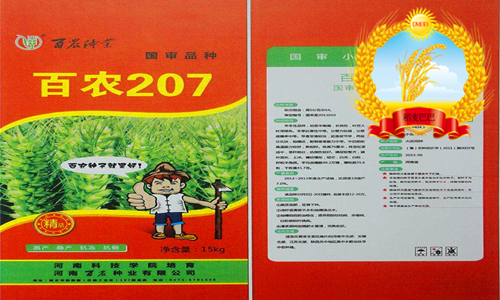 小麦品种百农207产量如何,百农207小麦品种和307有什么区别
