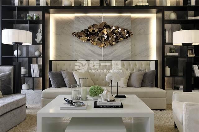 秦皇岛装修效果中铁秦皇半岛128平,金沙河畔109平方装修效果图