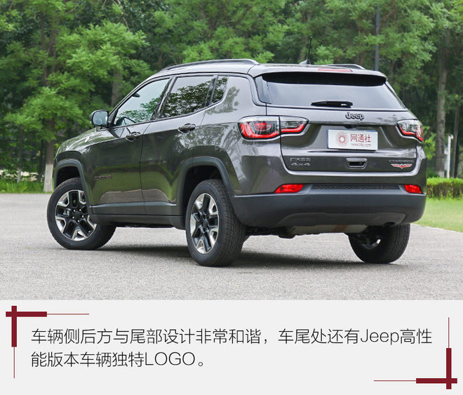 称职家用suv实拍jeep指南者,美国硬派越野suvjeep指南者