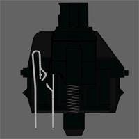 机械键盘各种轴的区别作用,机械键盘里的轴是什么意思