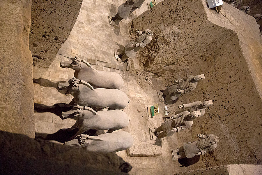 西安兵马俑一游,西安不止广告文化