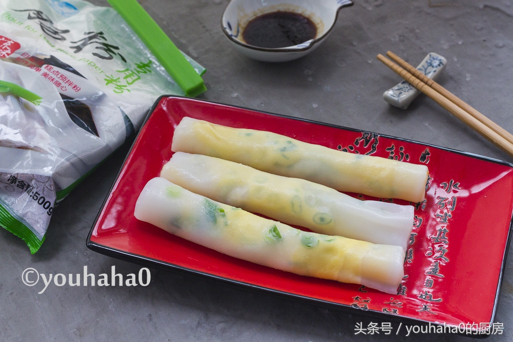 早餐猪肠粉怎么弄才好吃,早餐肠粉的正确做法