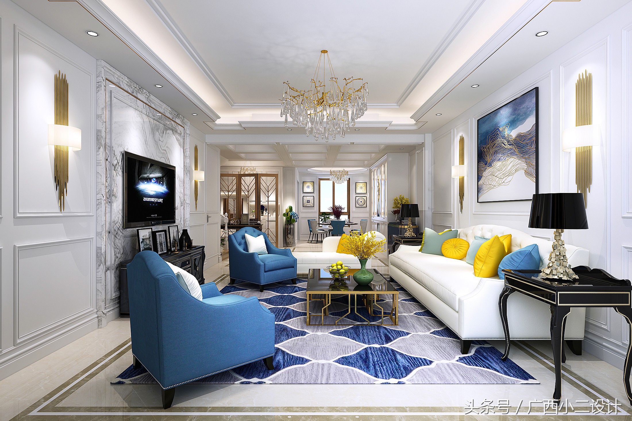 房间装修设计图1-3居室效果图,177平方米装修效果图