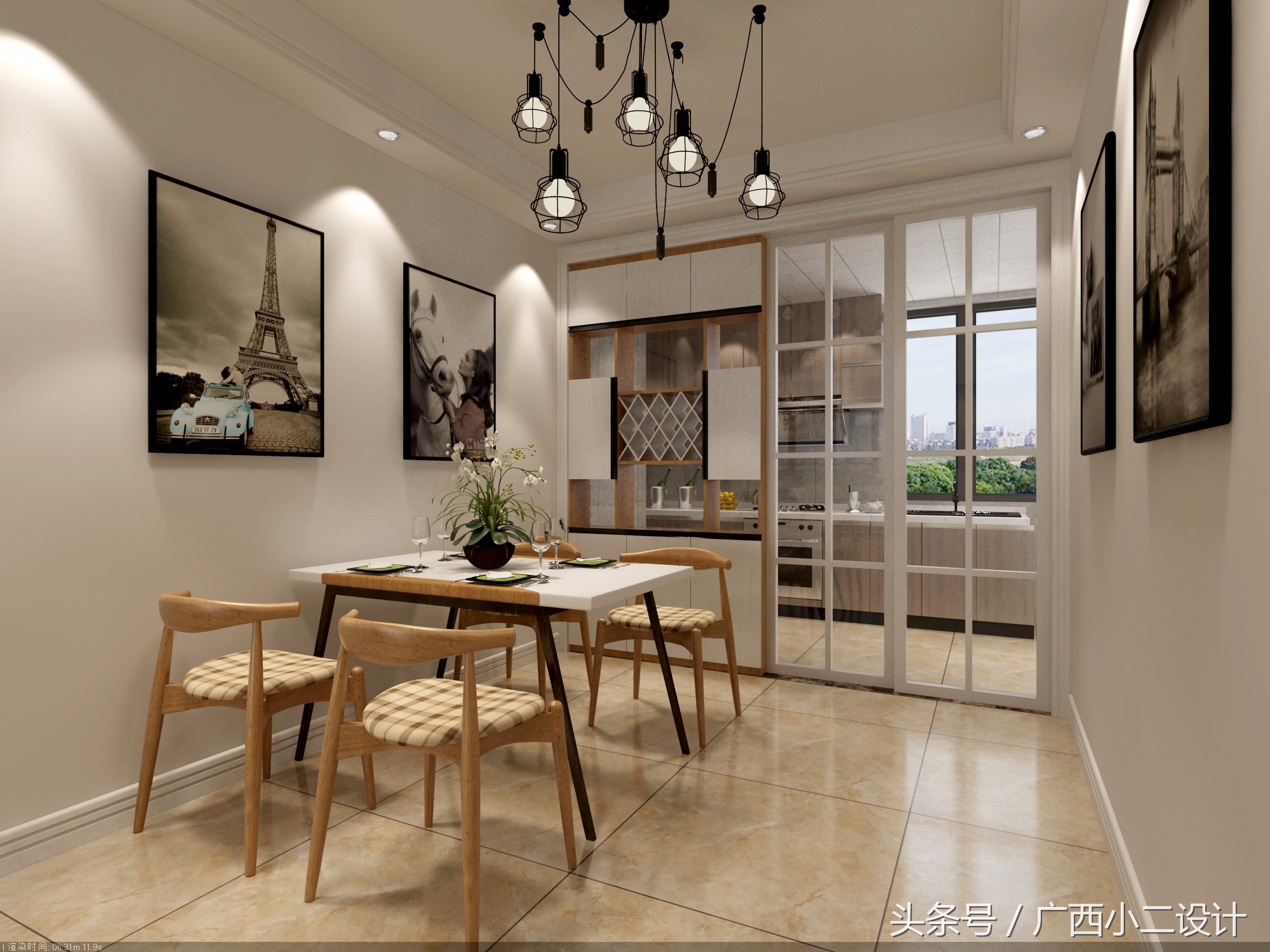 房间装修设计图1-3居室效果图,177平方米装修效果图