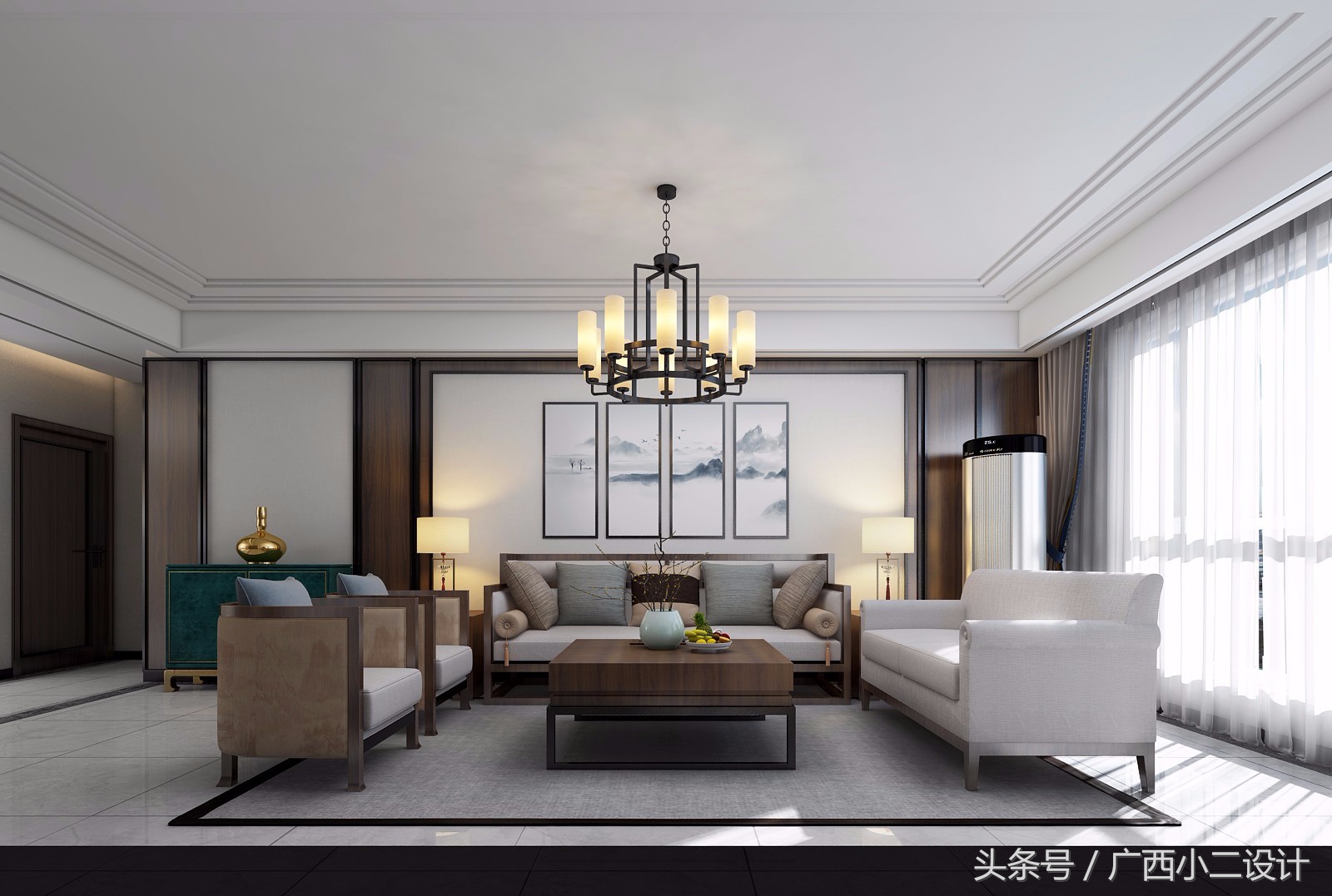 房间装修设计图1-3居室效果图,177平方米装修效果图