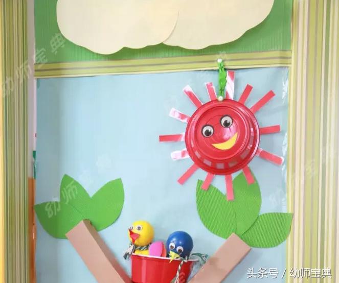 幼儿园环创环保袋,幼儿园环保纸袋子环创