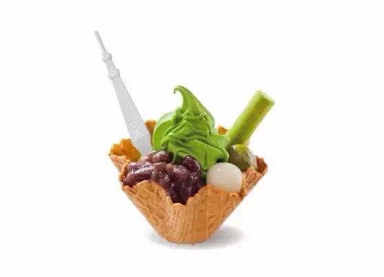 男人唯一愿意看见的绿色的东西就是抹茶，日本就做的很好