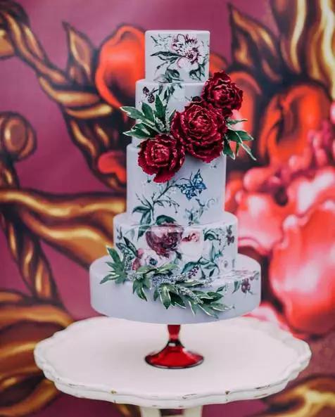 简单的婚礼蛋糕图片大全,最好看的婚礼蛋糕图片