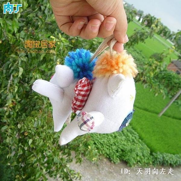 用袜子自制娃娃diy,袜子娃娃手工制作简单